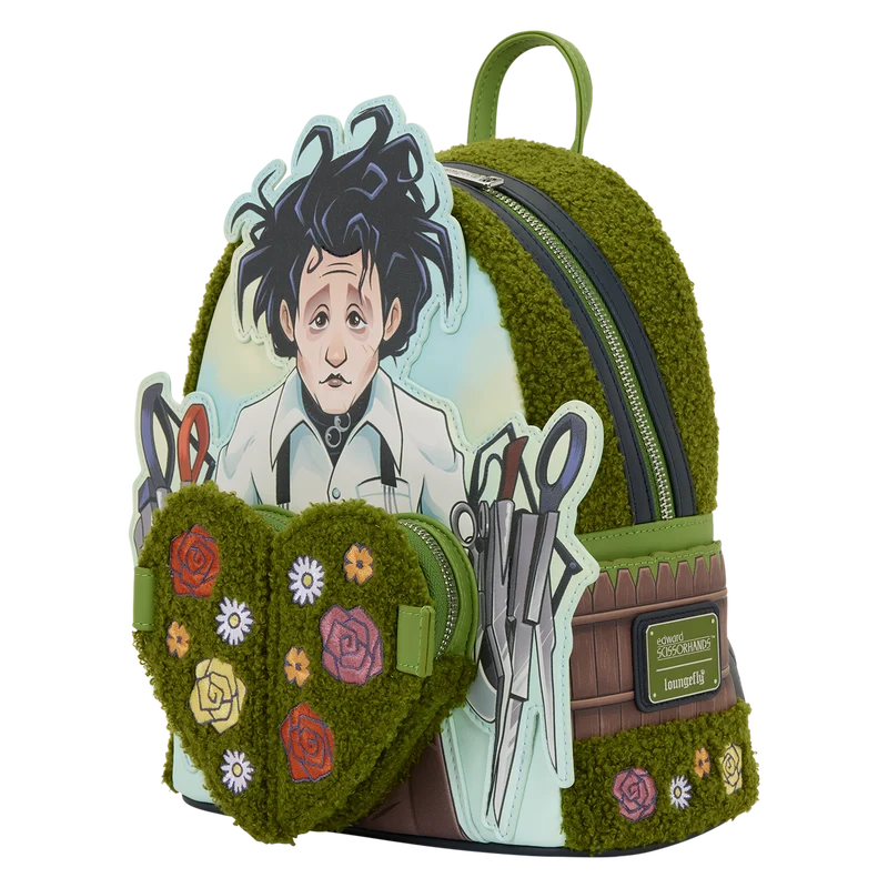 EDWARD AUX MAINS D'ARGENT - Mini Sac à Dos LoungeFly