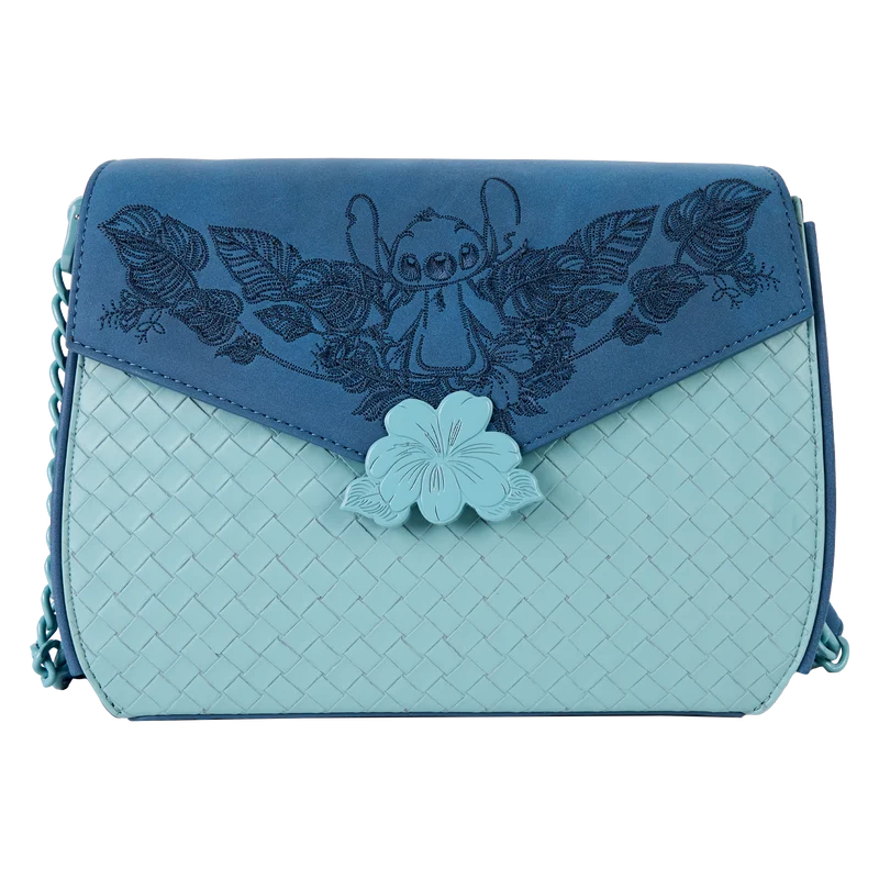 DISNEY - Stitch "Embroidered" - Sac bandoulière Loungefly