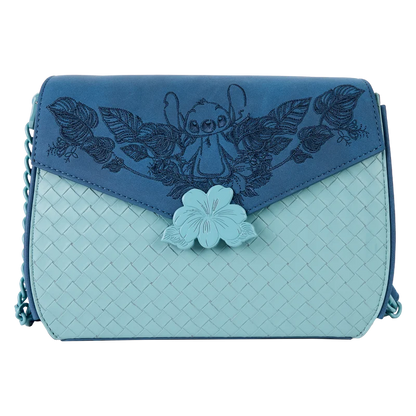 DISNEY - Stitch "Embroidered" - Sac bandoulière Loungefly