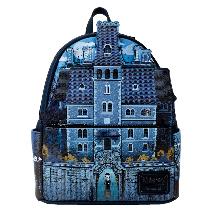 MERCREDI - Nevermore Academy - Mini Sac à Dos LoungeFly