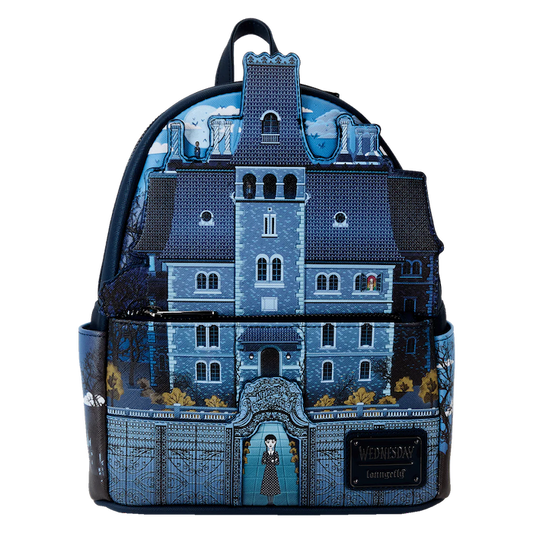 MERCREDI - Nevermore Academy - Mini Sac à Dos LoungeFly