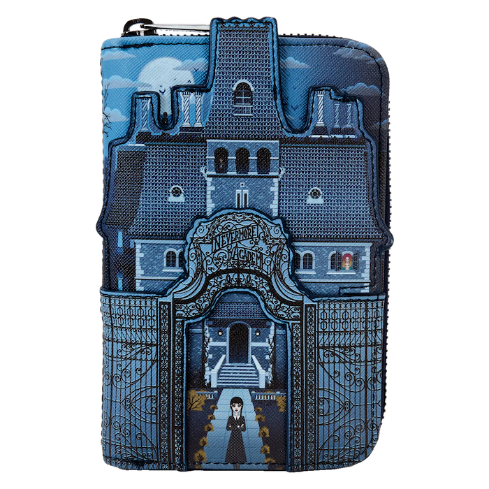 MERCREDI - Chateau Nevermore - Portefeuille LoungeFly