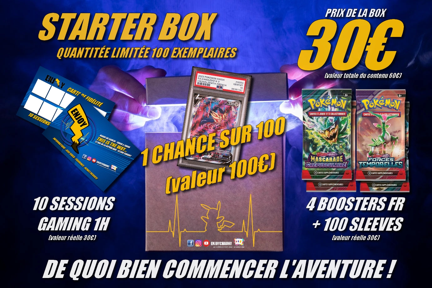 STARTER BOX E-CARDSTORE X ENJOY