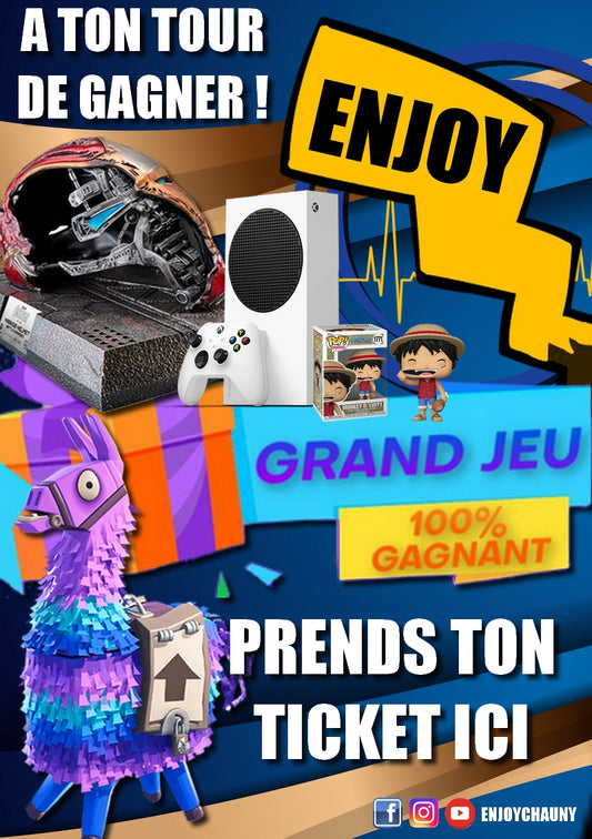 TICKET TOMBOLA "100% GAGNANTS"