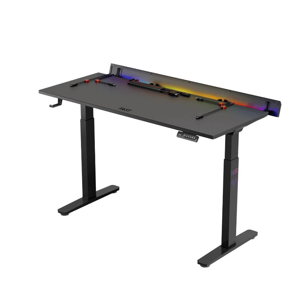 Bureau Gamer ergonomique motorisé 1stPlayer F.A.S.T.