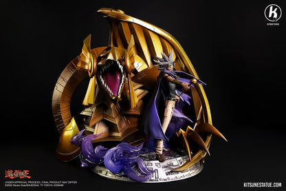 Kitsune - Legend Figure - Yu-Gi-Oh! - Marik et le Dragon ailé de Râ 1/7 Statue 46cm
