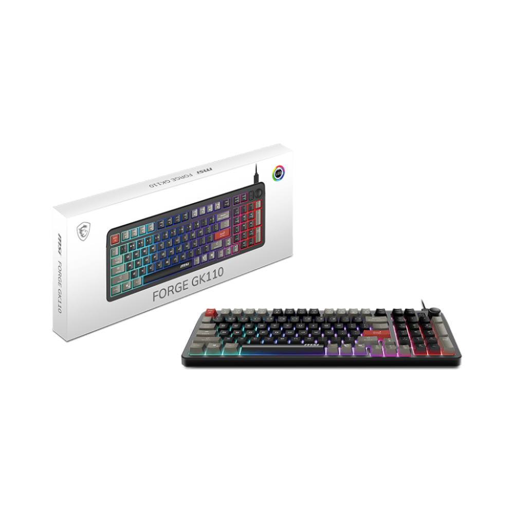 Clavier Gamer MSI Forge GK110 RGB