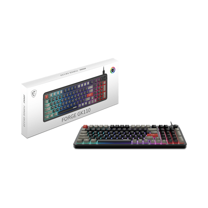 Clavier Gamer MSI Forge GK110 RGB