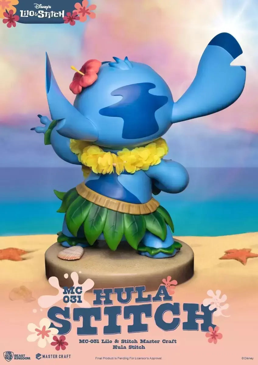 STITCH HULA Statue Disney MASTER CRAFT MC 031