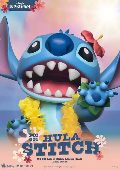 STITCH HULA Statue Disney MASTER CRAFT MC 031