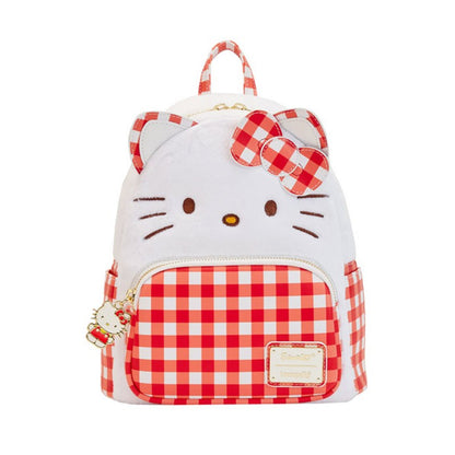 SANRIO - Hello Kitty "Gingham Cosplay" - Mini Sac à dos LoungeFly